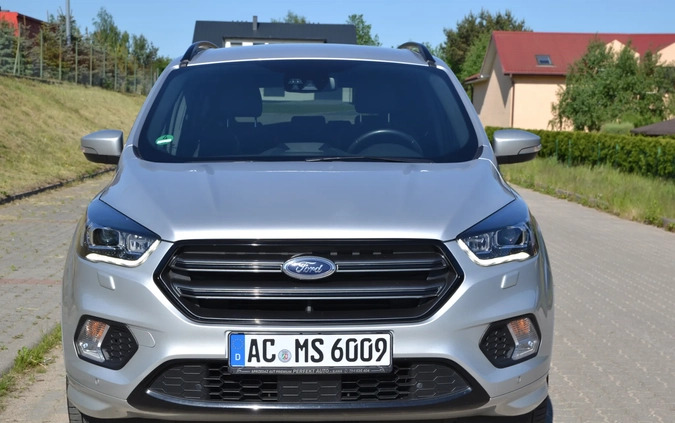 Ford Kuga cena 77900 przebieg: 218584, rok produkcji 2018 z Iława małe 742